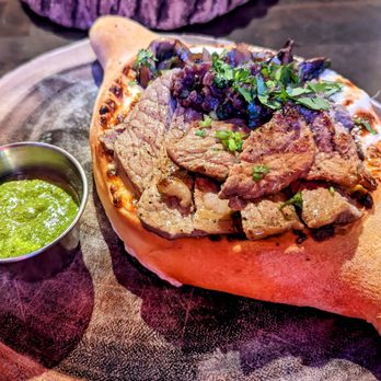 Cheeseboat - Cheeseboat w.Steak & Mushrooms $28 - Georgian Near Me - New York, New York