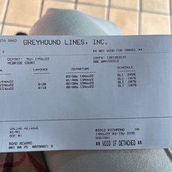 Greyhound Bus Lines - Original arrival time was 10pm Monday, now that we're half way there, (no possibility of a refund) our new arrival time is 6am Tuesday
