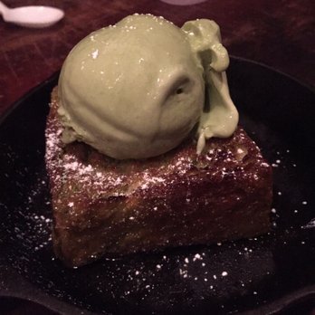 Take31 - Green tea honey butter brioche with green tea ice cream - yum! - Korean Near Me - New York, New York Take31 - Green tea honey butter brioche with green tea ice cream - yum! - Korean Near Me - New York, New York