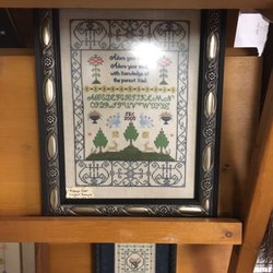 3 Stitches - Framed samples
