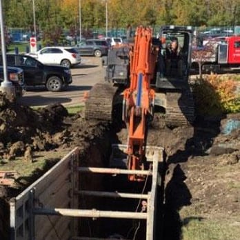 Strathcona Excavating - a construction site - General Contractors Near Me - Sherwood Park, Alberta Strathcona Excavating - a construction site - General Contractors Near Me - Sherwood Park, Alberta