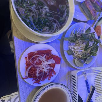 Pho & Beyond - Combination pho with side of sliced beef - Vietnamese Near Me - Las Vegas, Nevada