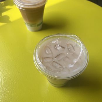 Grindstone Cafe - Iced latte Iced chai latte - Coffee & Tea Near Me - Victoria, British Columbia Grindstone Cafe - Iced latte Iced chai latte - Coffee & Tea Near Me - Victoria, British Columbia