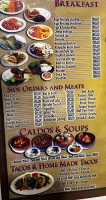 Menu photo 4 El Pato Newhall, CA