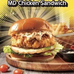 ViVi Bubble Tea - Fried Chicken Sandwich