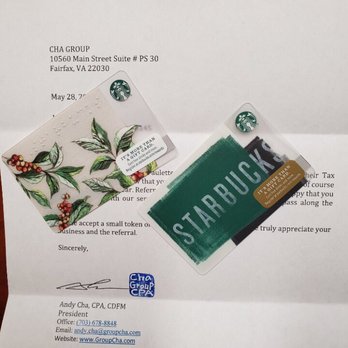 CHA GROUP - NOVA CPAs - Thanks letter ! - Tax Services Near Me - Fairfax, Virginia