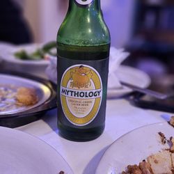 Olympic Flame Restaurant - Greek beer