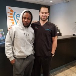 Elite Chiropractic and Wellness Center - Dr. Mahtaban treating Rap phenom Kendrick Lamar