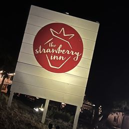 Exterior outside entrance of The Strawberry Inn - Sign - Strawberry, Arizona Exterior outside entrance of The Strawberry Inn - Sign - Strawberry, Arizona