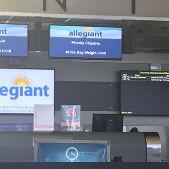 Allegiant Air - Waiting on an employee to check us in for our flight since 5:30 that boards at 7:30 plus customs. They are living up to their reputation!! - Airlines Near Me - Oakland, California Allegiant Air - Waiting on an employee to check us in for our flight since 5:30 that boards at 7:30 plus customs. They are living up to their reputation!! - Airlines Near Me - Oakland, California