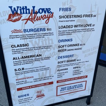 With Love Always - Menu - Burgers Near Me - Las Vegas, Nevada With Love Always - Menu - Burgers Near Me - Las Vegas, Nevada