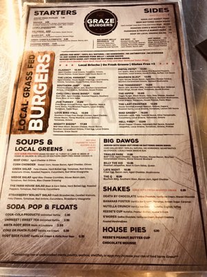 Graze Burgers by null