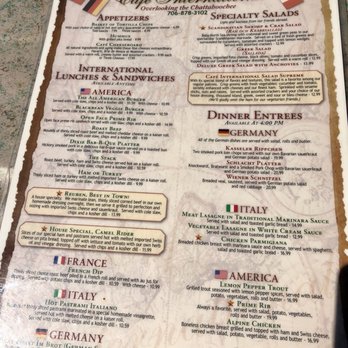 Cafe International - American Near Me - Helen, Georgia