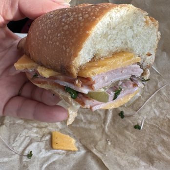 Cafe con Arte - My to go ham sandwich - Coffee & Tea Near Me - Pasco, Washington