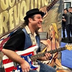 Keith Holland Guitars - With Robert at NAMM