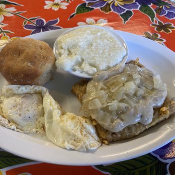 Southern Kitchen - Chicken Fried Steak Breakfast. So delicious! - Southern Near Me - Tacoma, Washington