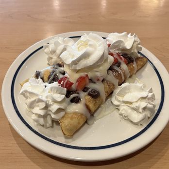 IHOP - Cinnamon bun crepes - American Near Me - Seabrook, New Hampshire IHOP - Cinnamon bun crepes - American Near Me - Seabrook, New Hampshire