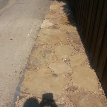 Chesshir Stone & Rock Supply - Rock Edging in the Alley - Building Supplies Near Me - Plano, Texas Chesshir Stone & Rock Supply - Rock Edging in the Alley - Building Supplies Near Me - Plano, Texas