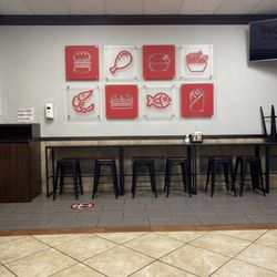 American Deli - Waiting/dining area