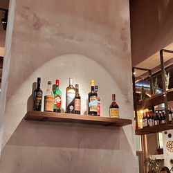 Beso - Modern bar display.