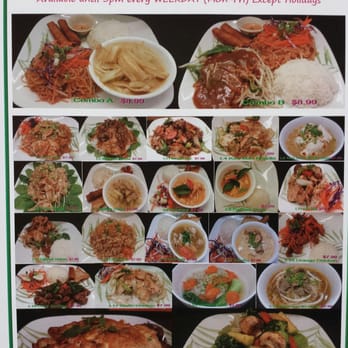 Sea Thai - Lunch menu - Thai Near Me - Seattle, Washington