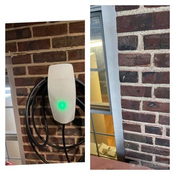 F&A Enterprises - Before and after Tesla wall connector install - Electricians Near Me F&A Enterprises - Before and after Tesla wall connector install - Electricians Near Me