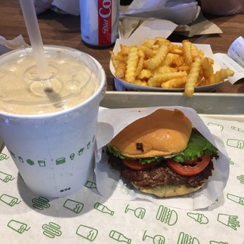 Shake Shack Birmingham - The basics. Shackburger, fries and coffee shake. Nirvana. - Burgers Near Me - Birmingham, Alabama Shake Shack Birmingham - The basics. Shackburger, fries and coffee shake. Nirvana. - Burgers Near Me - Birmingham, Alabama