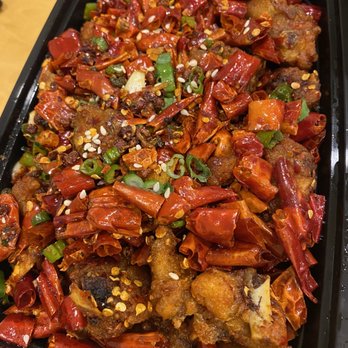 Tian Fu - Chongqing Chili Chicken, amazing! - Chinese Near Me - Seattle, Washington