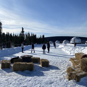 Borealis Basecamp - Ice skating - Hotels Near Me - Fairbanks, Alaska