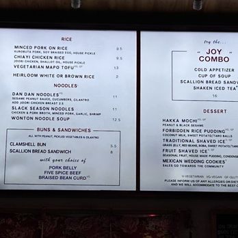 Joy - Menu - Taiwanese Near Me - Los Angeles, California Joy - Menu - Taiwanese Near Me - Los Angeles, California