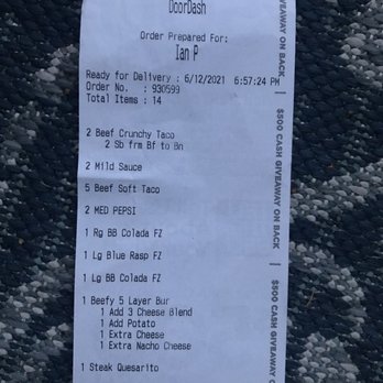 Taco Bell - I'm sorry Ian P - Fast Food Near Me - Crestview, Florida Taco Bell - I'm sorry Ian P - Fast Food Near Me - Crestview, Florida