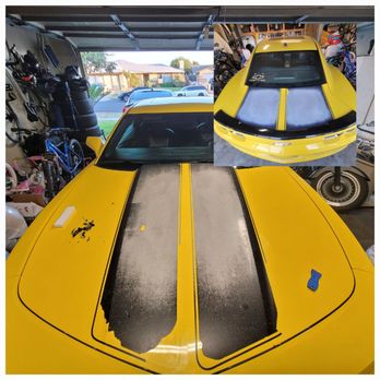 Gatorwraps - Old stripes completely faded. - Graphic Design Near Me - Ontario, California