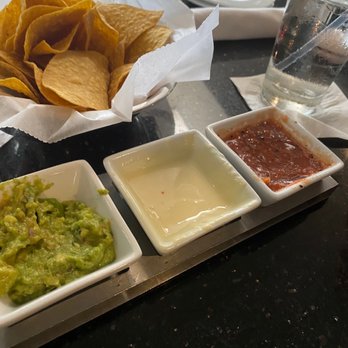Cocina 214 - The Trio. The fire roasted salsa is good - Tex-Mex Near Me - Winter Park, Florida
