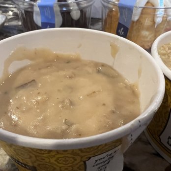 Potbelly - Loaded baked potato soup. They didn't even fill up the container. - Salad Near Me - Fredericksburg, Virginia Potbelly - Loaded baked potato soup. They didn't even fill up the container. - Salad Near Me - Fredericksburg, Virginia