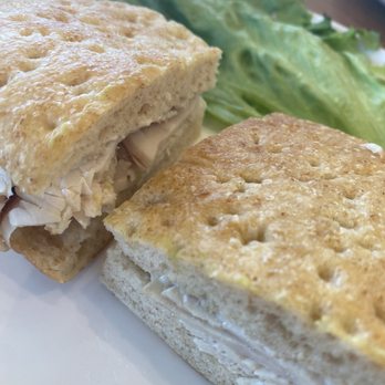 Urbane Cafe - Kid's turkey sandwich with lettuce on the side. - Sandwiches Near Me - Bakersfield, California Urbane Cafe - Kid's turkey sandwich with lettuce on the side. - Sandwiches Near Me - Bakersfield, California