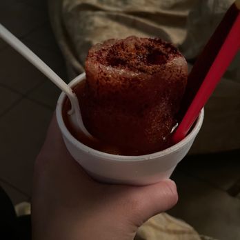 Texas Shaved Ice Express - Pickle & Chamoy Raspa - Shaved Ice Near Me - Houston, Texas