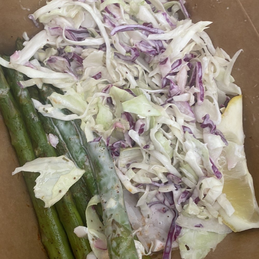 FishBar - Coleslaw flavored Asparagus - Seafood Near Me - Manhattan Beach, California FishBar - Coleslaw flavored Asparagus - Seafood Near Me - Manhattan Beach, California
