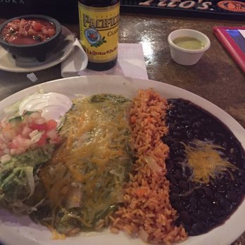Dos Amigos - Two cheese enchiladas with guacamole, sour cream rice & beans!! - Tex-Mex Near Me - Alexandria, Virginia Dos Amigos - Two cheese enchiladas with guacamole, sour cream rice & beans!! - Tex-Mex Near Me - Alexandria, Virginia
