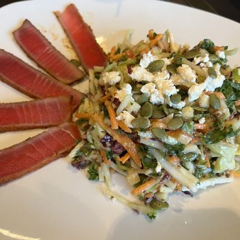 110 Grill - Kale salad with seared tuna - New American Near Me - Southington, Connecticut