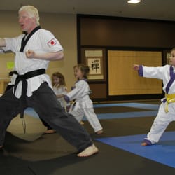 Sensei Kyle teaching LiL Dragons