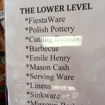 Cornucopia - the lower level of a restaurant - Specialty Food Near Me - Kirkwood, Missouri