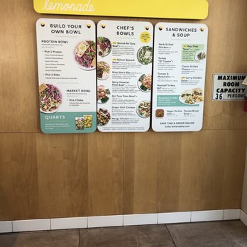 Lemonade - Menu - New American Near Me - Huntington Beach, California