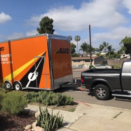 The trailer they used for my smaller than normal move.