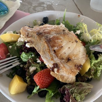 Laguna's Beach Bar + Grill - Grouper and Laguna Salad - Go Karts Near Me - Pensacola Beach, Florida Laguna's Beach Bar + Grill - Grouper and Laguna Salad - Go Karts Near Me - Pensacola Beach, Florida