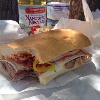 Main Street Melters - Soft white roll, London broil roast beef, bacon, pepper jack, pepperoncini, red onion, tomato, hot red pepper sauce, and mayo - Sandwiches Near Me - Placerville, California Main Street Melters - Soft white roll, London broil roast beef, bacon, pepper jack, pepperoncini, red onion, tomato, hot red pepper sauce, and mayo - Sandwiches Near Me - Placerville, California