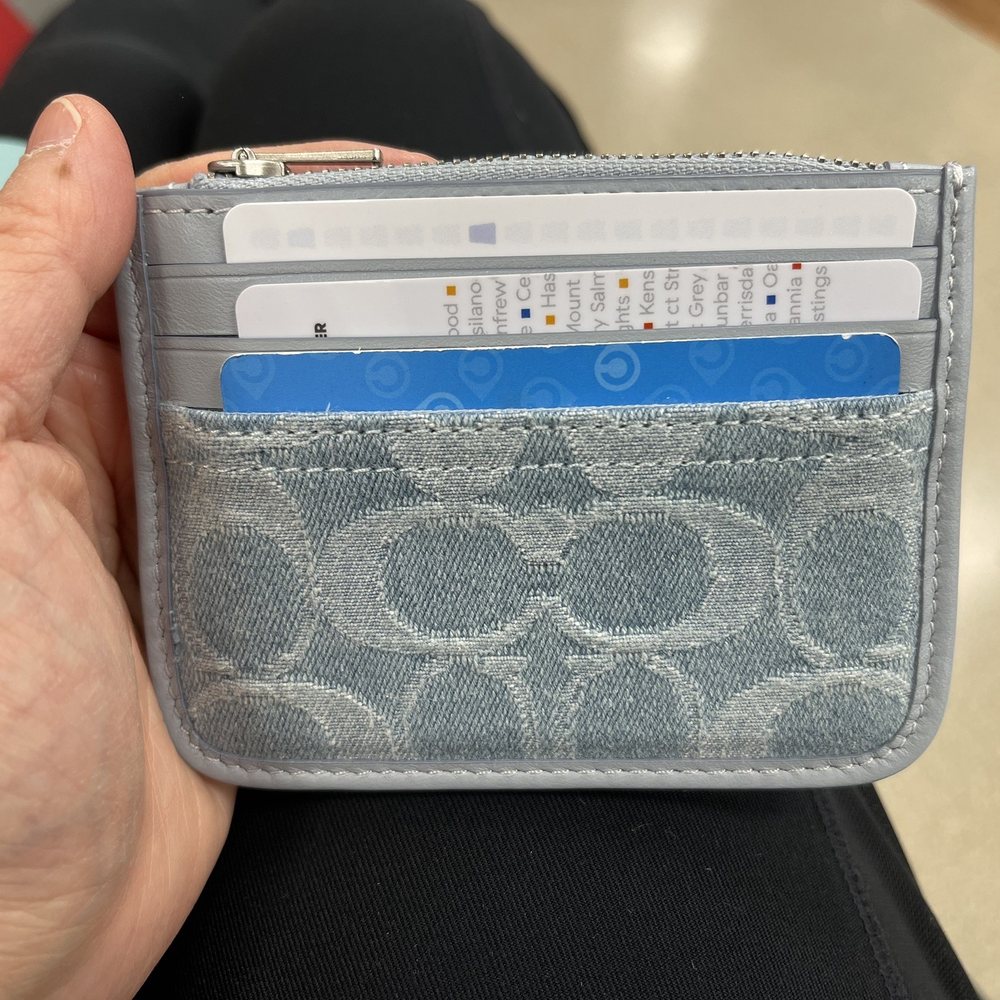 Coach - DENIM SLIM WALLET - Accessories Near Me - Burnaby, British Columbia Coach - DENIM SLIM WALLET - Accessories Near Me - Burnaby, British Columbia