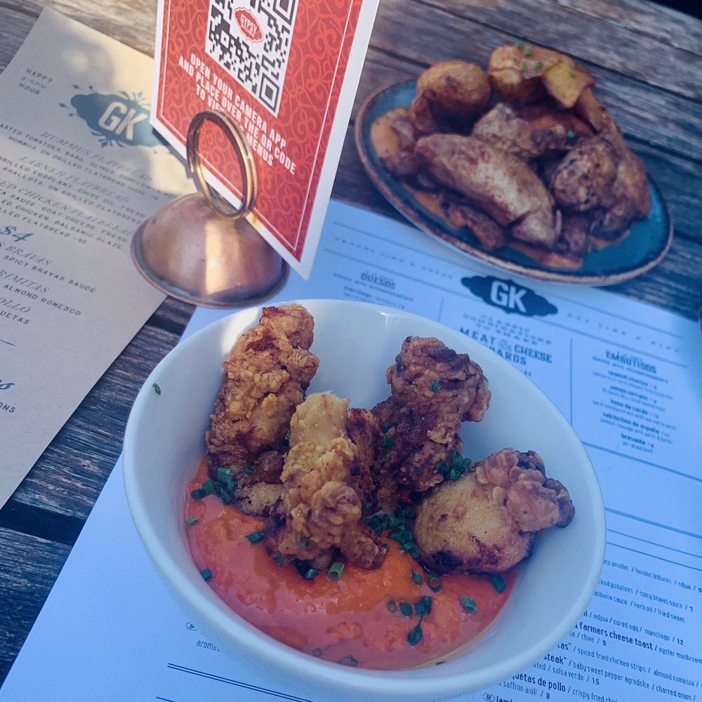 Gypsy Kitchen - Patatas Bravas & Chicken "Lagrimitas" - Spanish Near Me - Atlanta, Georgia Gypsy Kitchen - Patatas Bravas & Chicken "Lagrimitas" - Spanish Near Me - Atlanta, Georgia