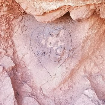 Papago Park Trails - Thank you "C & S" for tagging on the rocks to the left of The Hole in the Rock. You two both suck! - Hiking Near Me - Phoenix, Arizona Papago Park Trails - Thank you "C & S" for tagging on the rocks to the left of The Hole in the Rock. You two both suck! - Hiking Near Me - Phoenix, Arizona