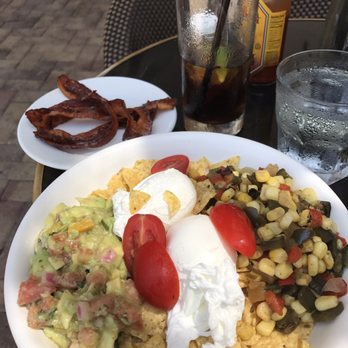 South Pointe Tavern - Mexican eggs $12 with a side of bacon $5 (!!!) - American Near Me - Miami Beach, Florida