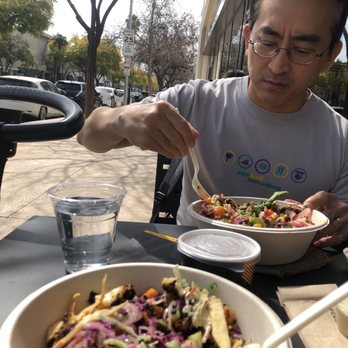 CAVA - Outside seating available. - Mediterranean Near Me - Pasadena, California CAVA - Outside seating available. - Mediterranean Near Me - Pasadena, California